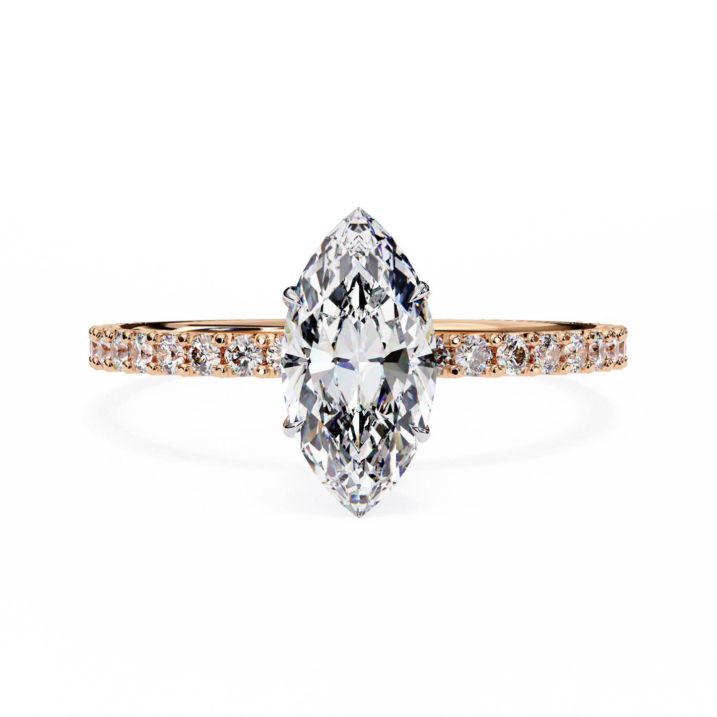 14K Rose Gold