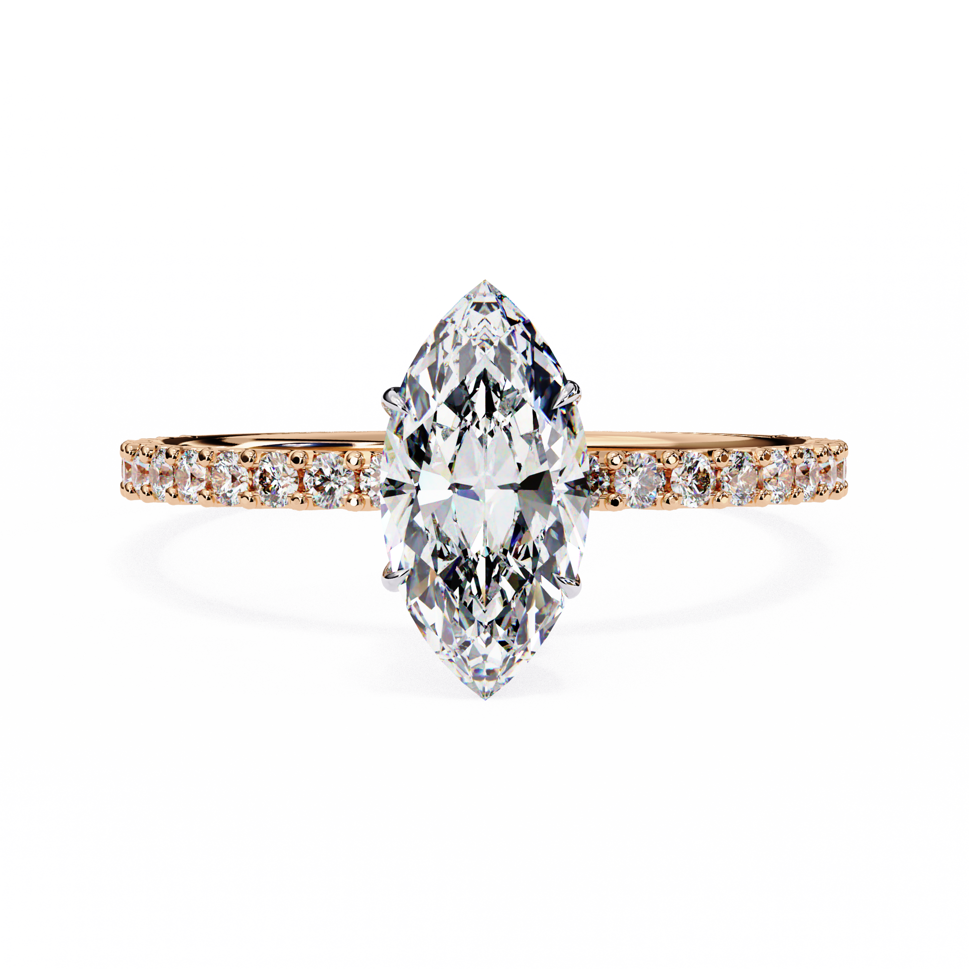 14K Rose Gold