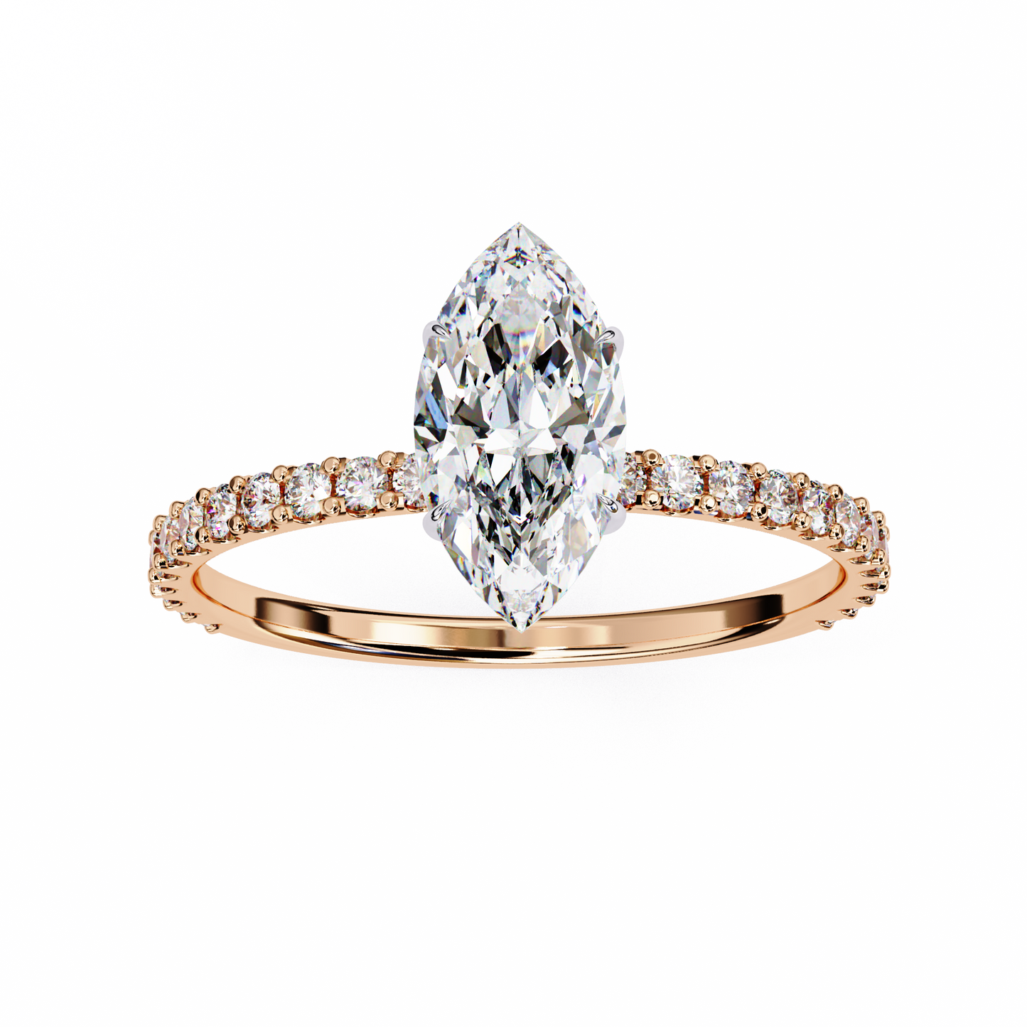 14K Rose Gold