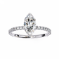 14K White Gold