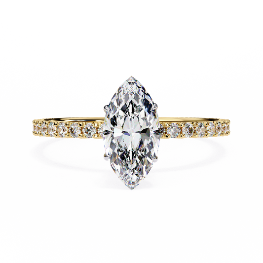 14K Yellow Gold