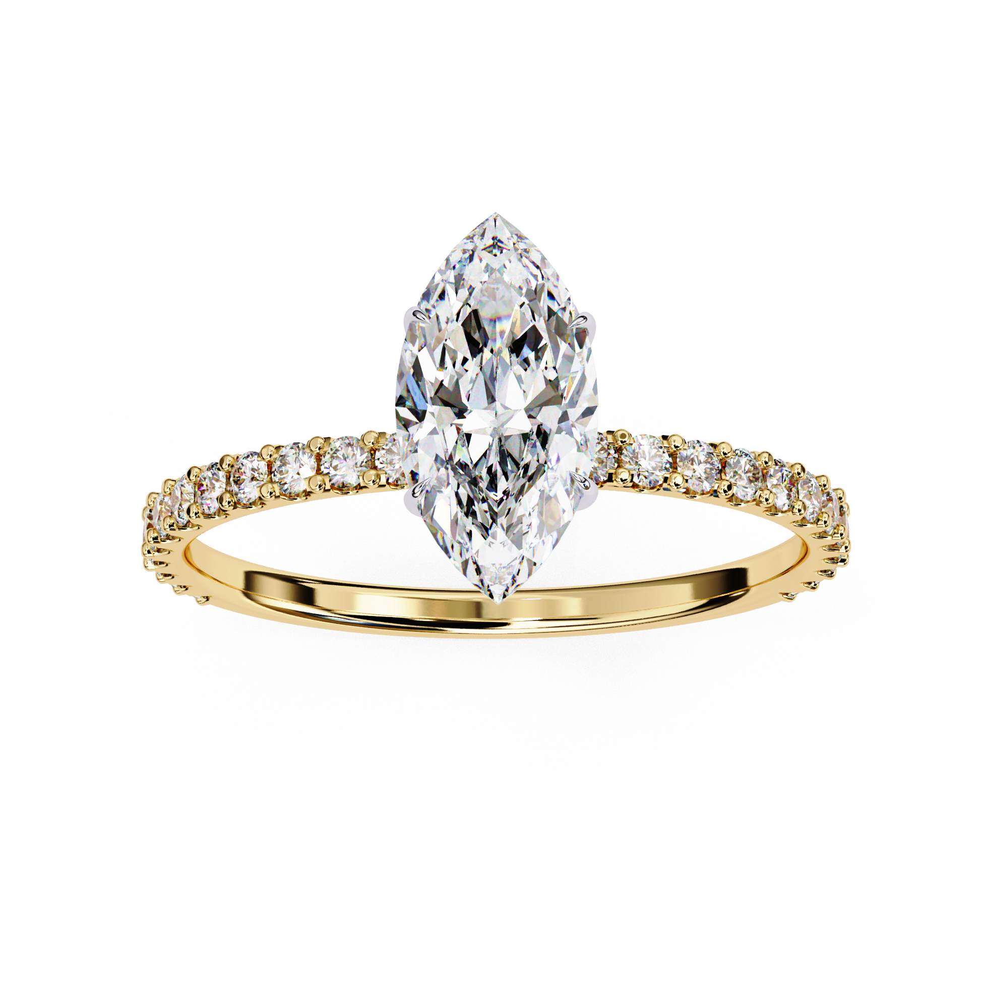 14K Yellow Gold