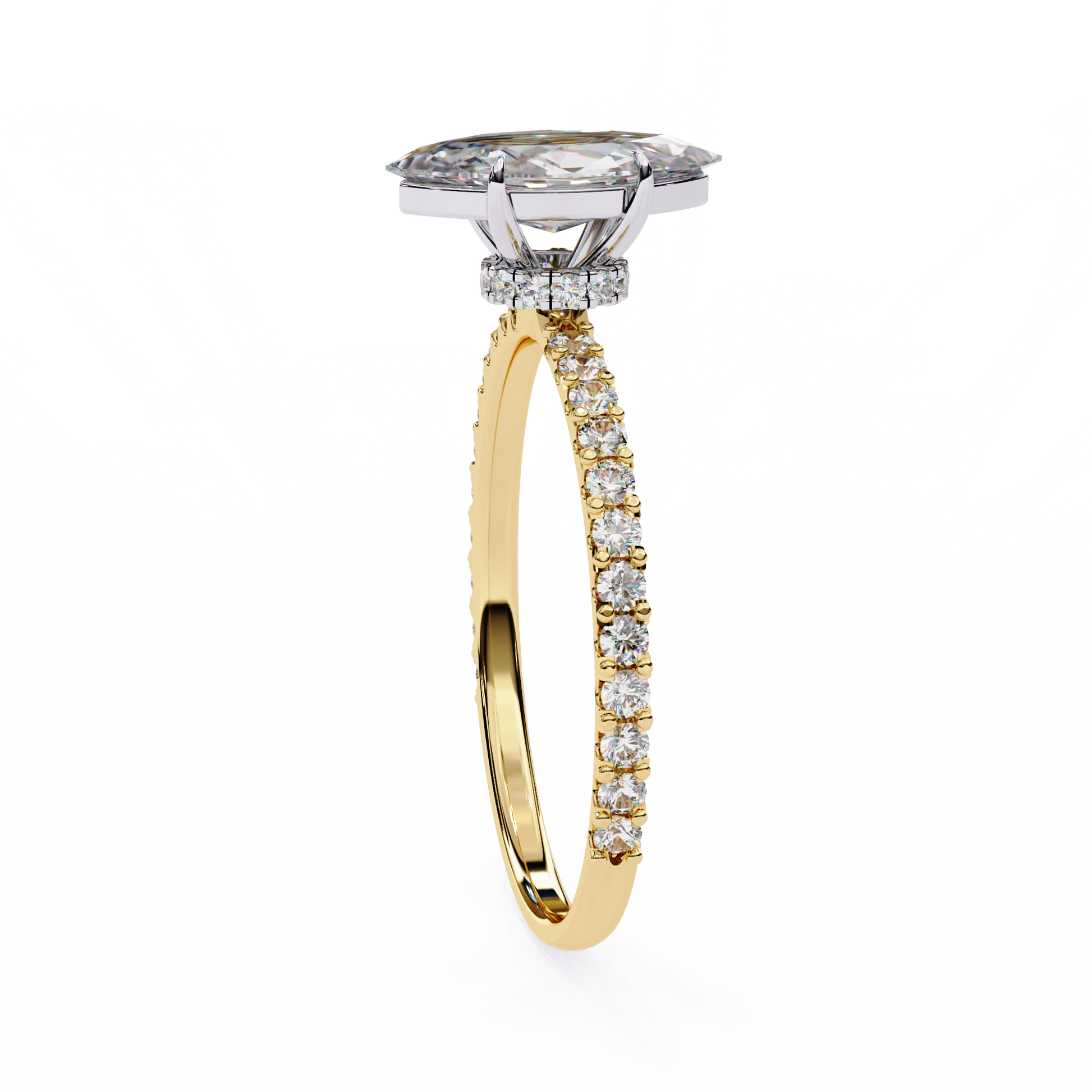 14K Yellow Gold