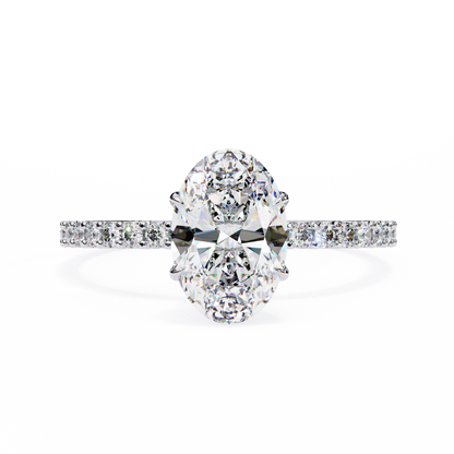 14K White Gold