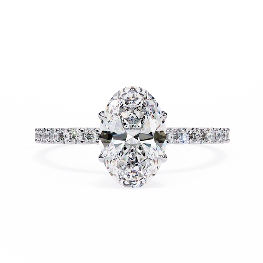 14K White Gold