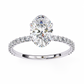 14K White Gold