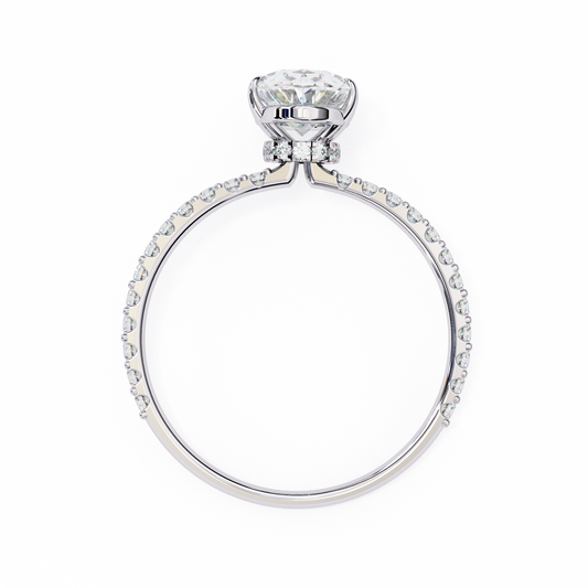 14K White Gold