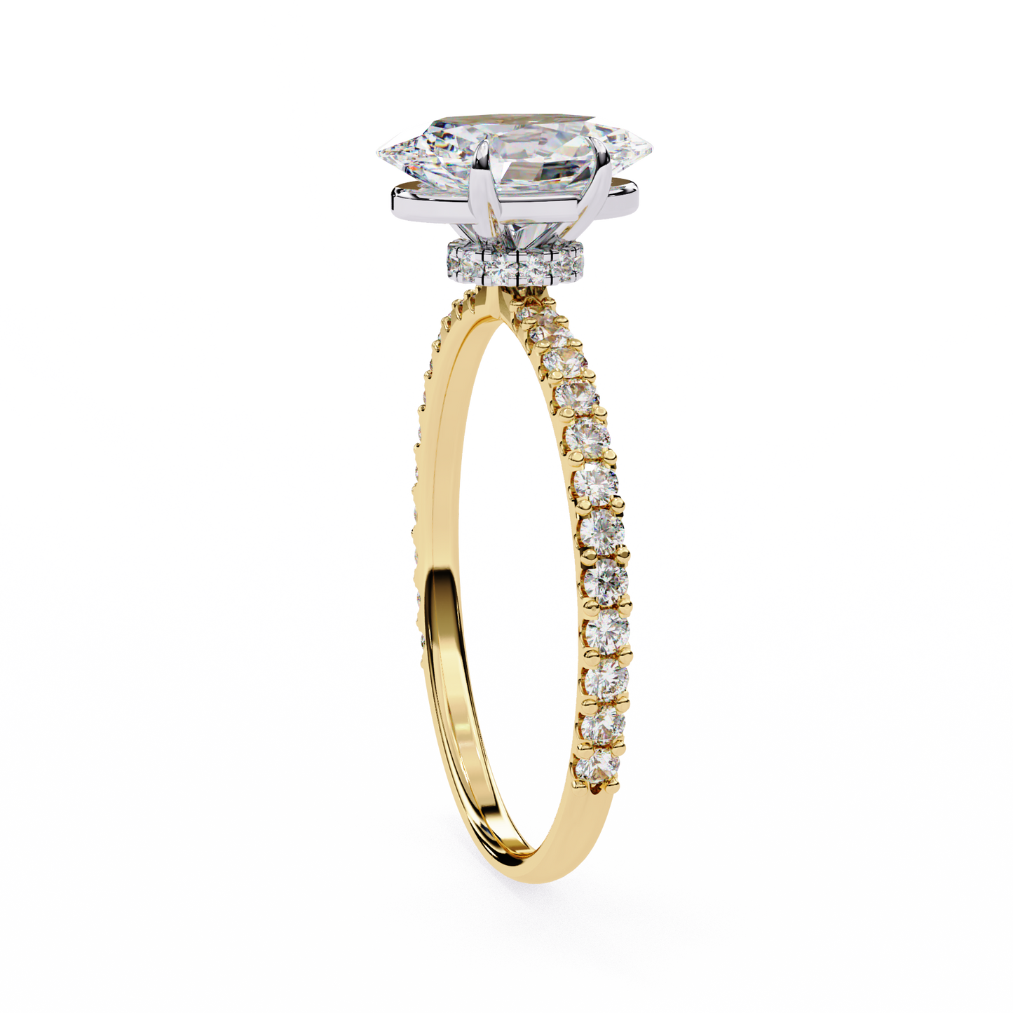 14K Yellow Gold