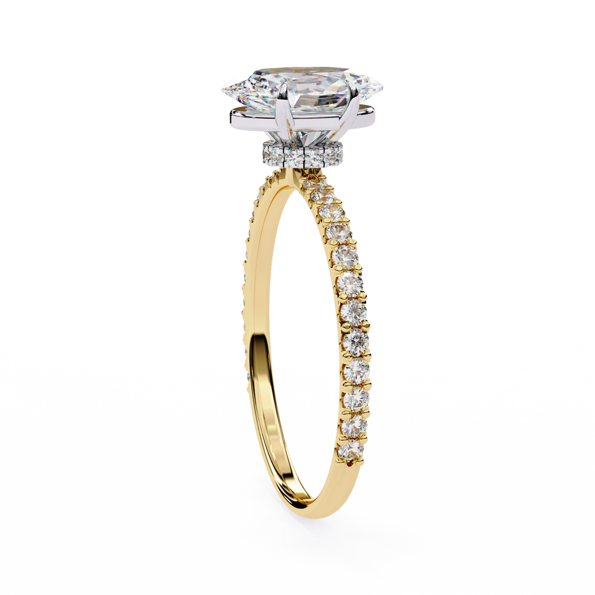 14K Yellow Gold