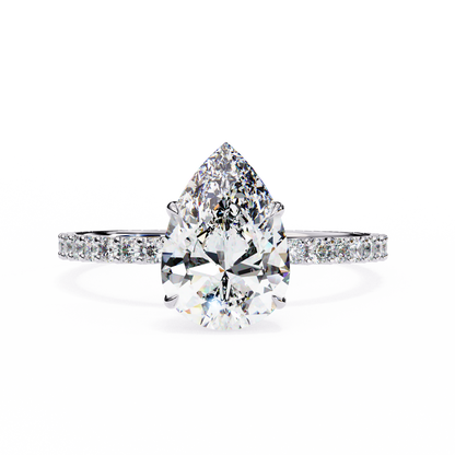14K White Gold