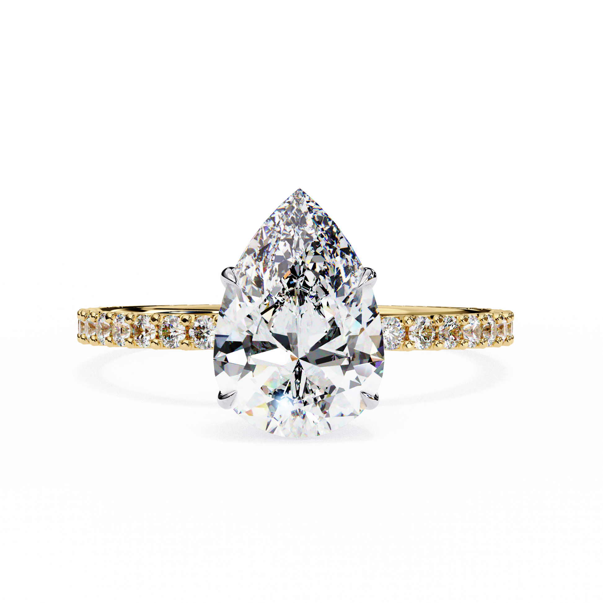 14K Yellow Gold