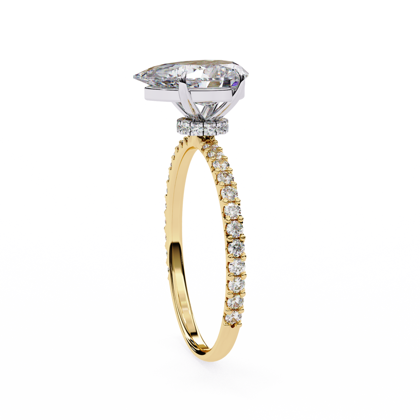 14K Yellow Gold
