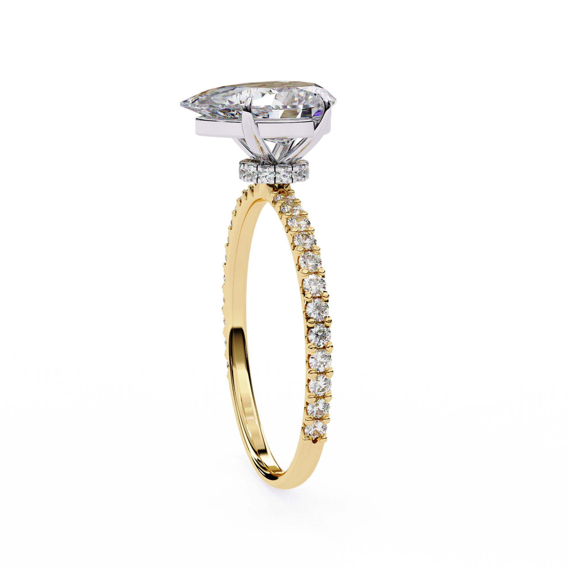 14K Yellow Gold
