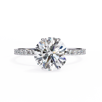 14K White Gold