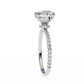 14K White Gold