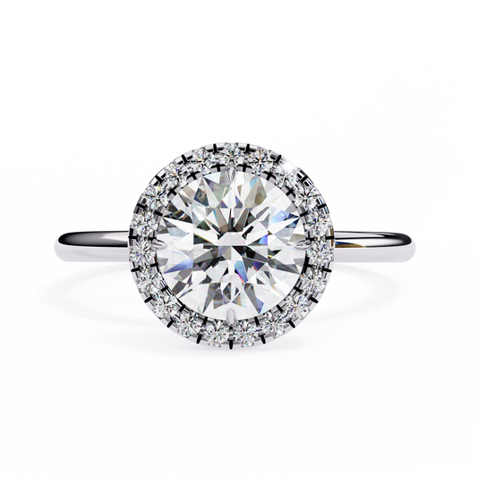 14K White Gold