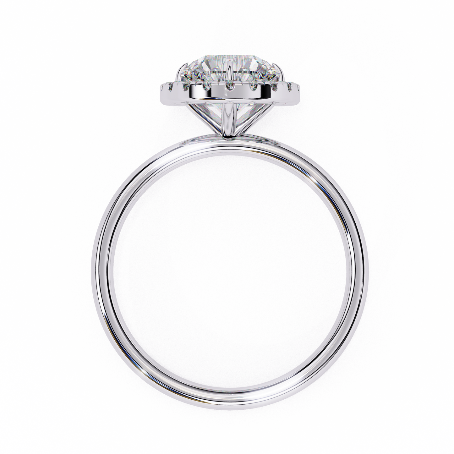 14K White Gold