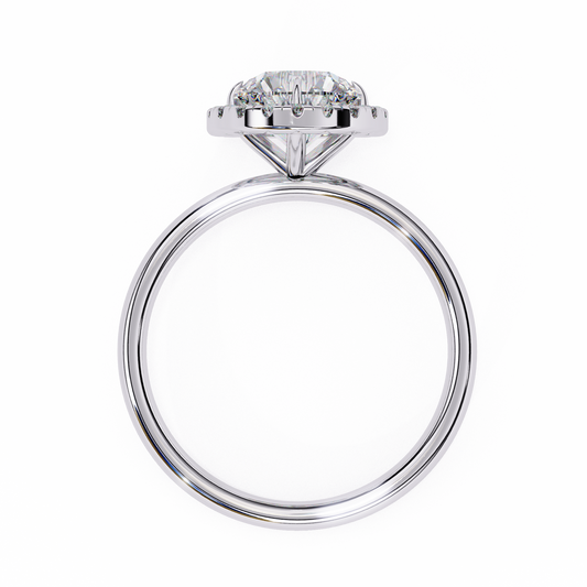 14K White Gold