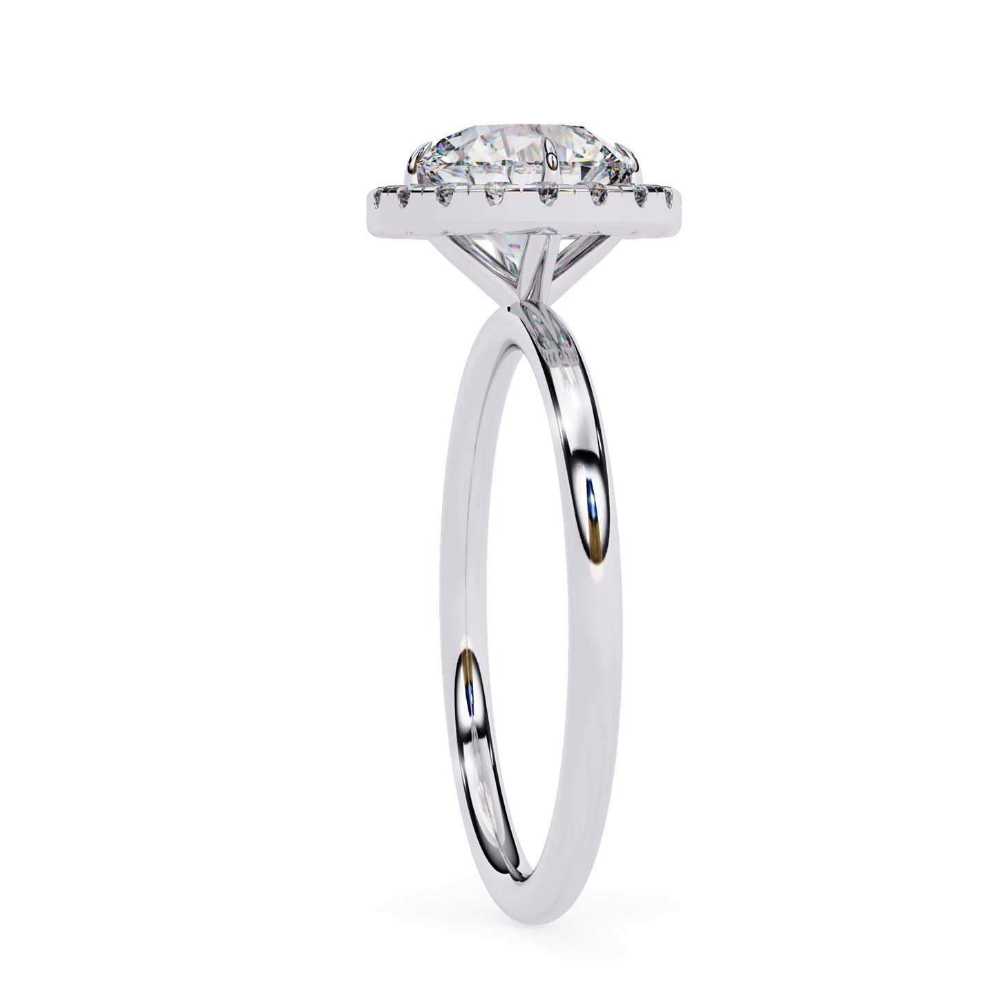 14K White Gold