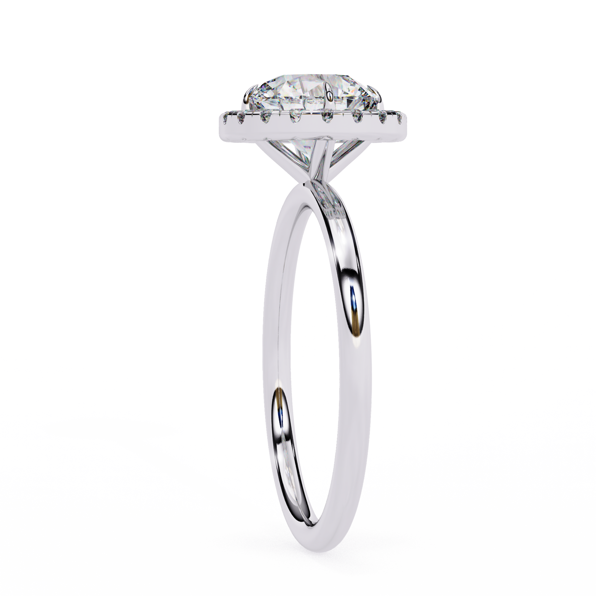 14K White Gold