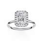 14K White Gold