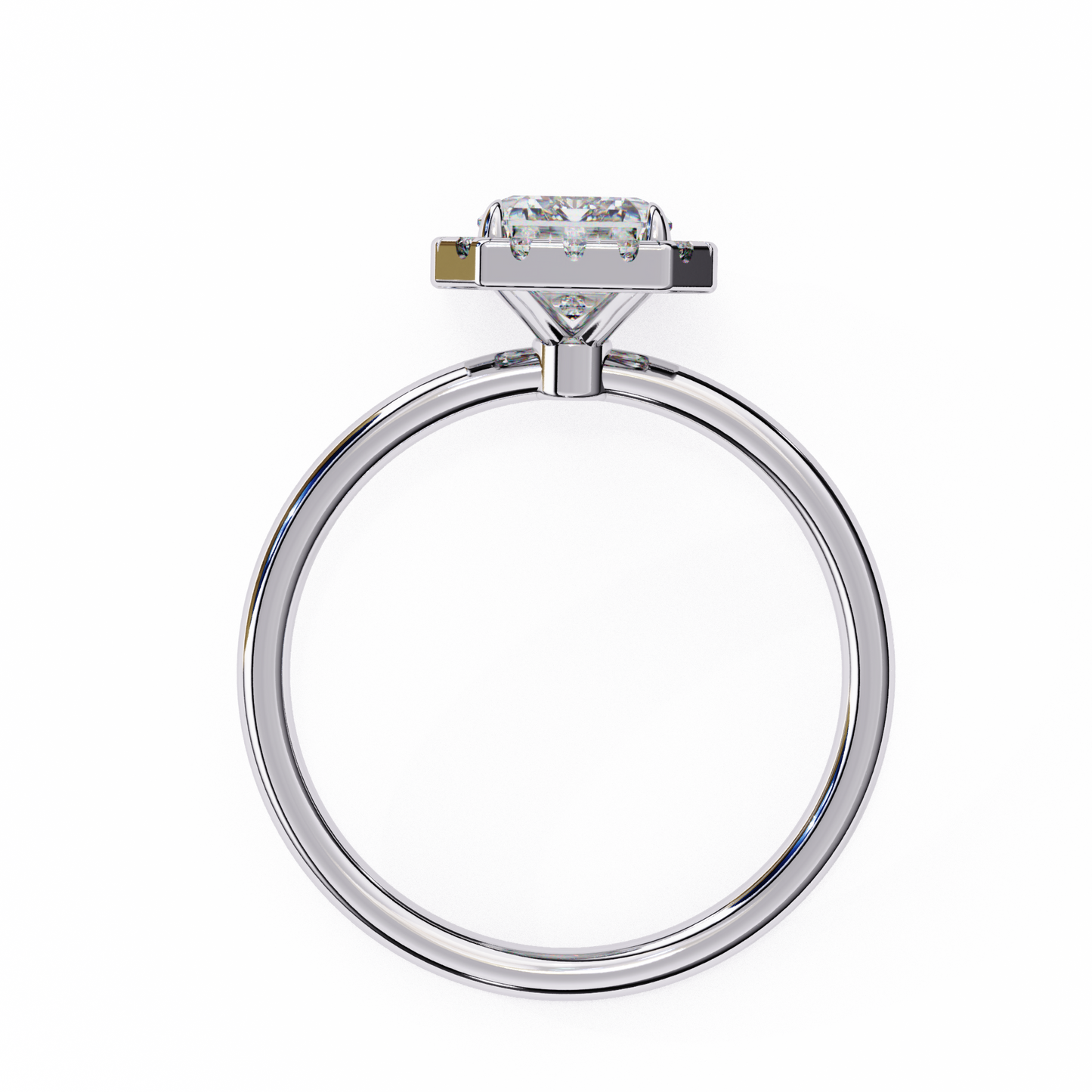 14K White Gold