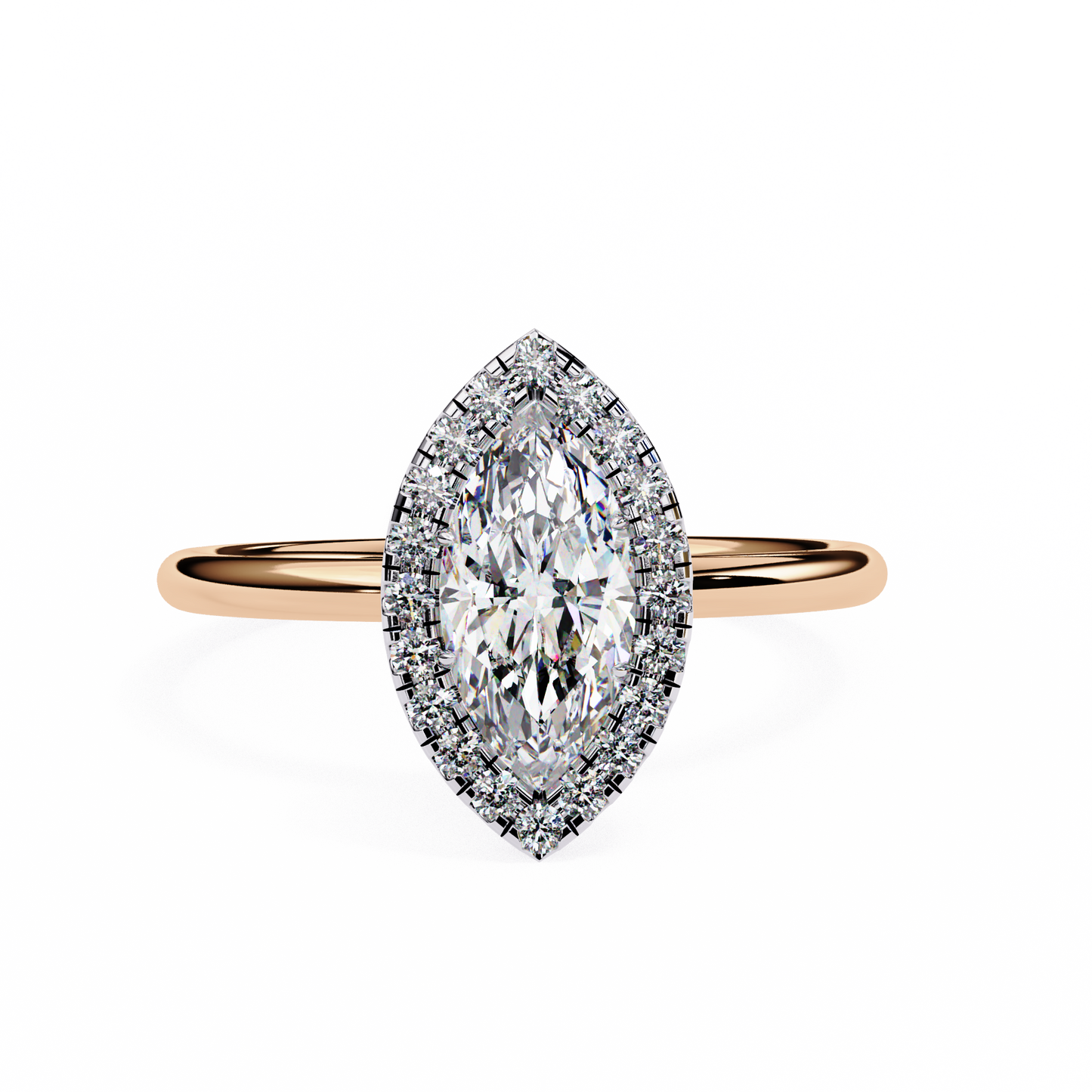 14K Rose Gold