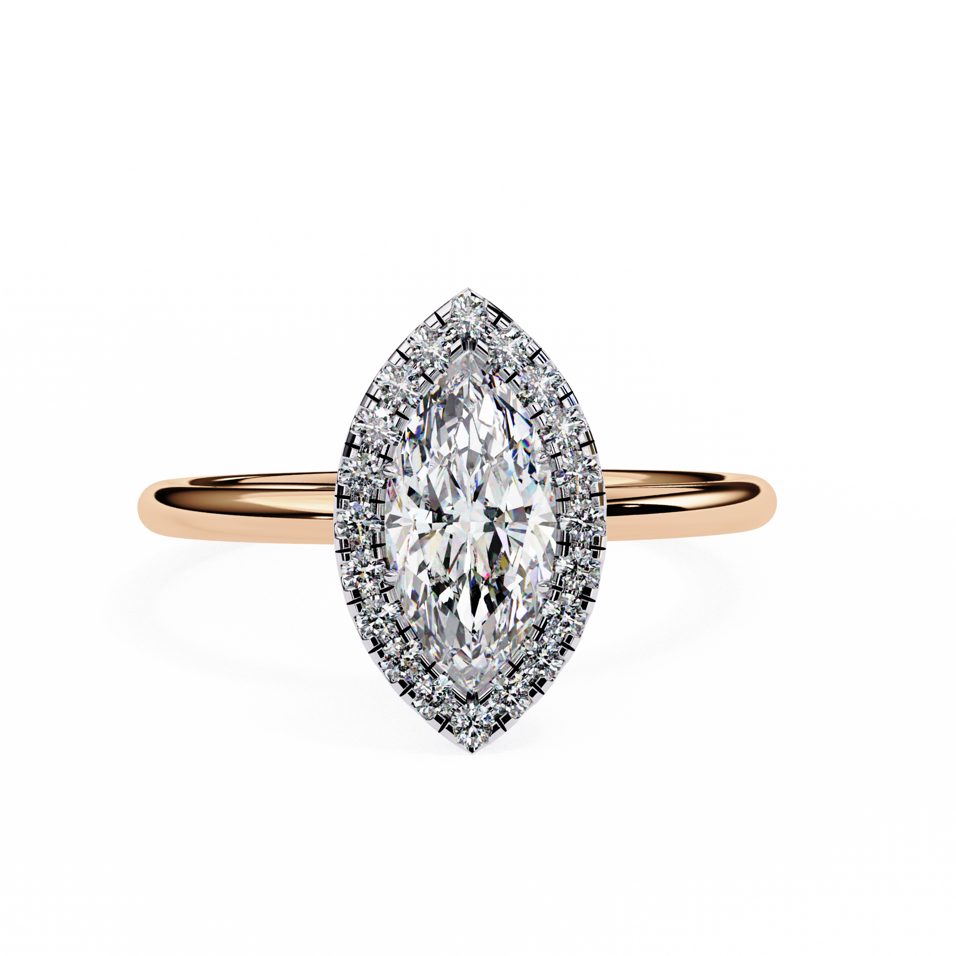 14K Rose Gold