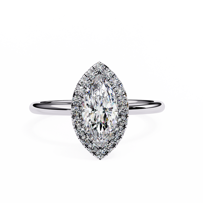 14K White Gold