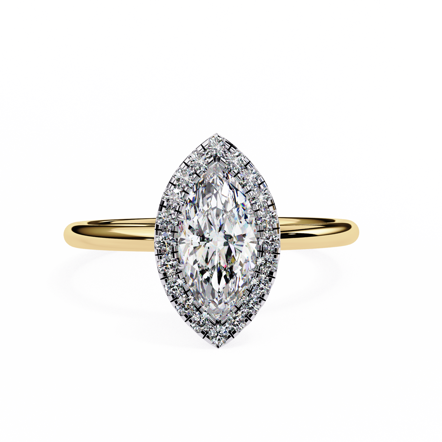 14K Yellow Gold