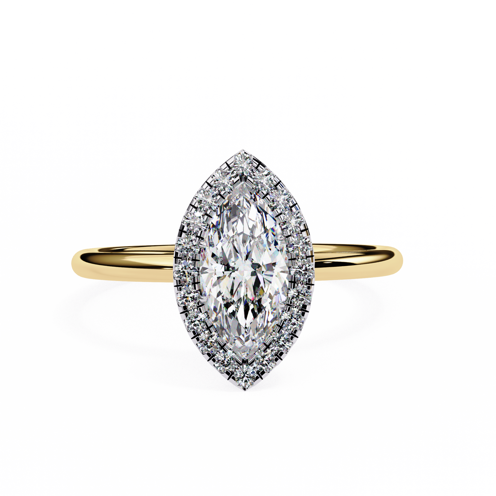 14K Yellow Gold