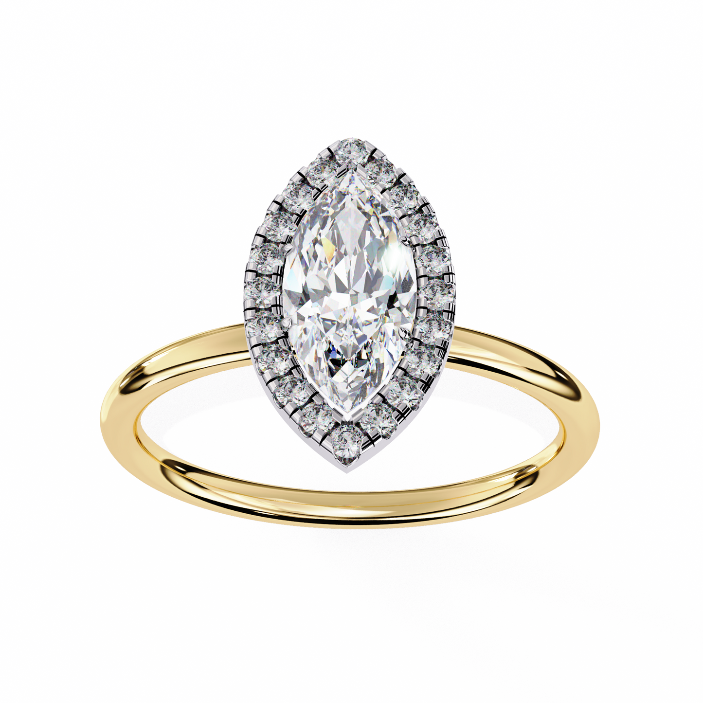 14K Yellow Gold