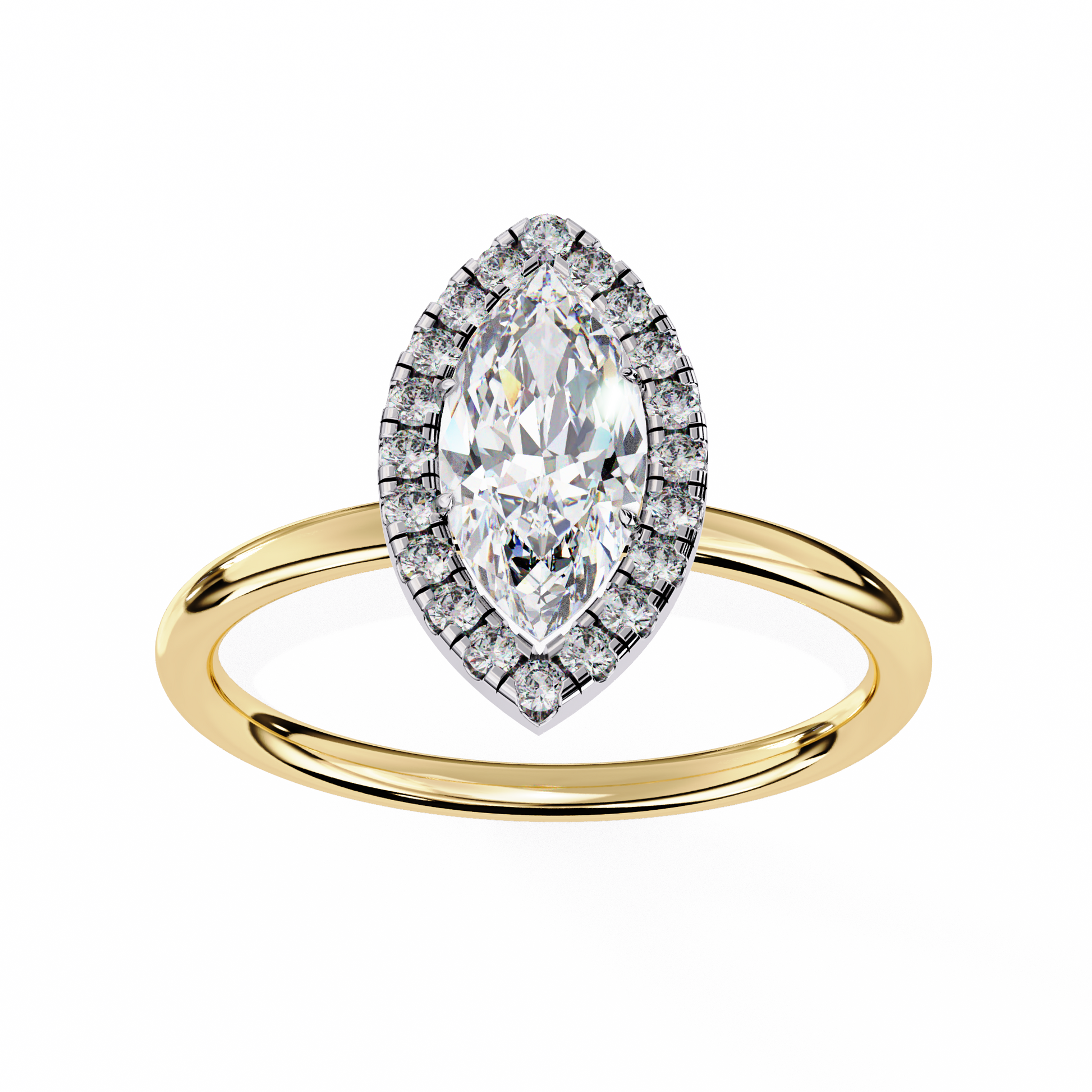 14K Yellow Gold
