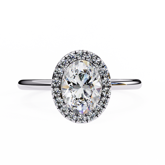 14K White Gold