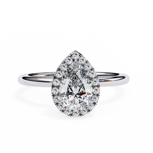 14K White Gold