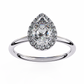 14K White Gold