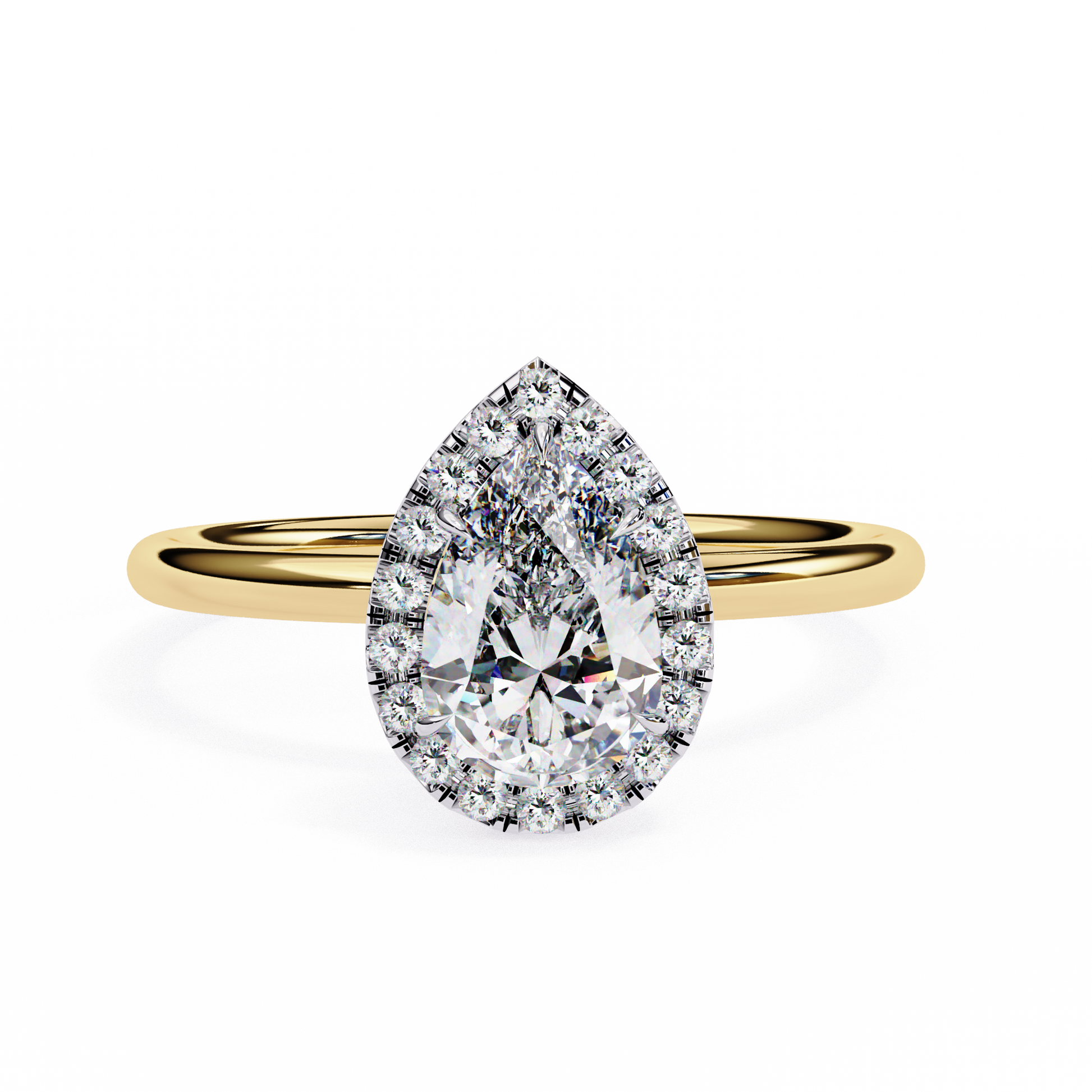 14K Yellow Gold