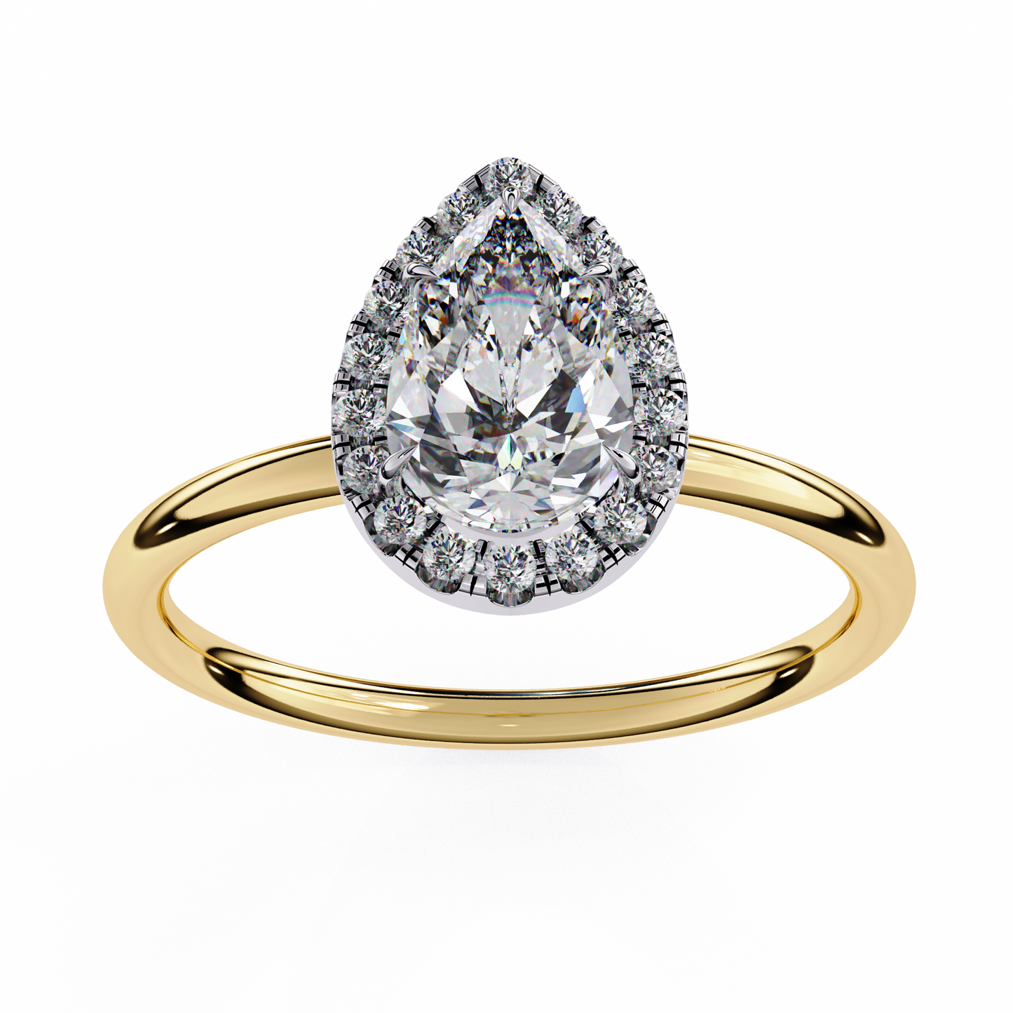 14K Yellow Gold