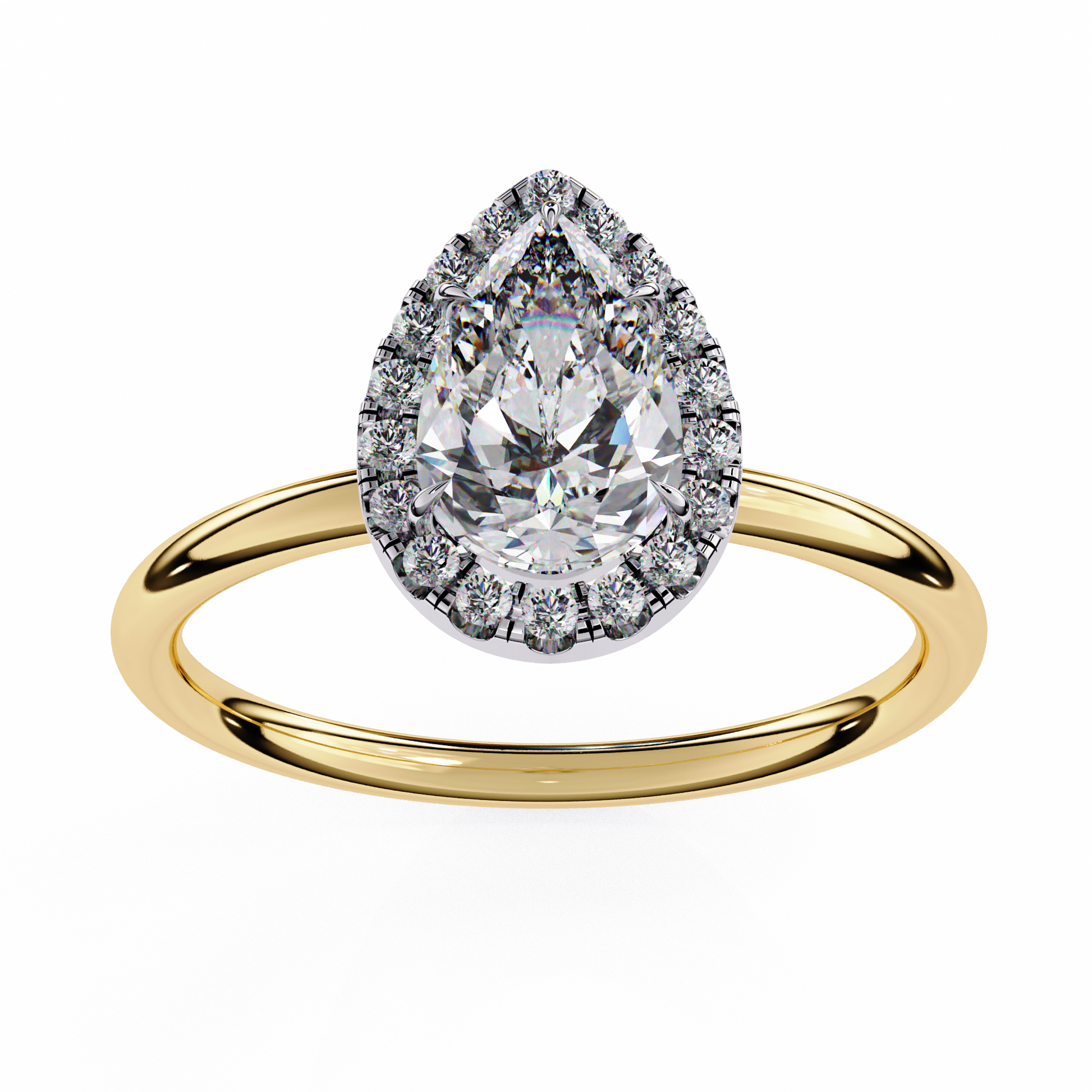 14K Yellow Gold