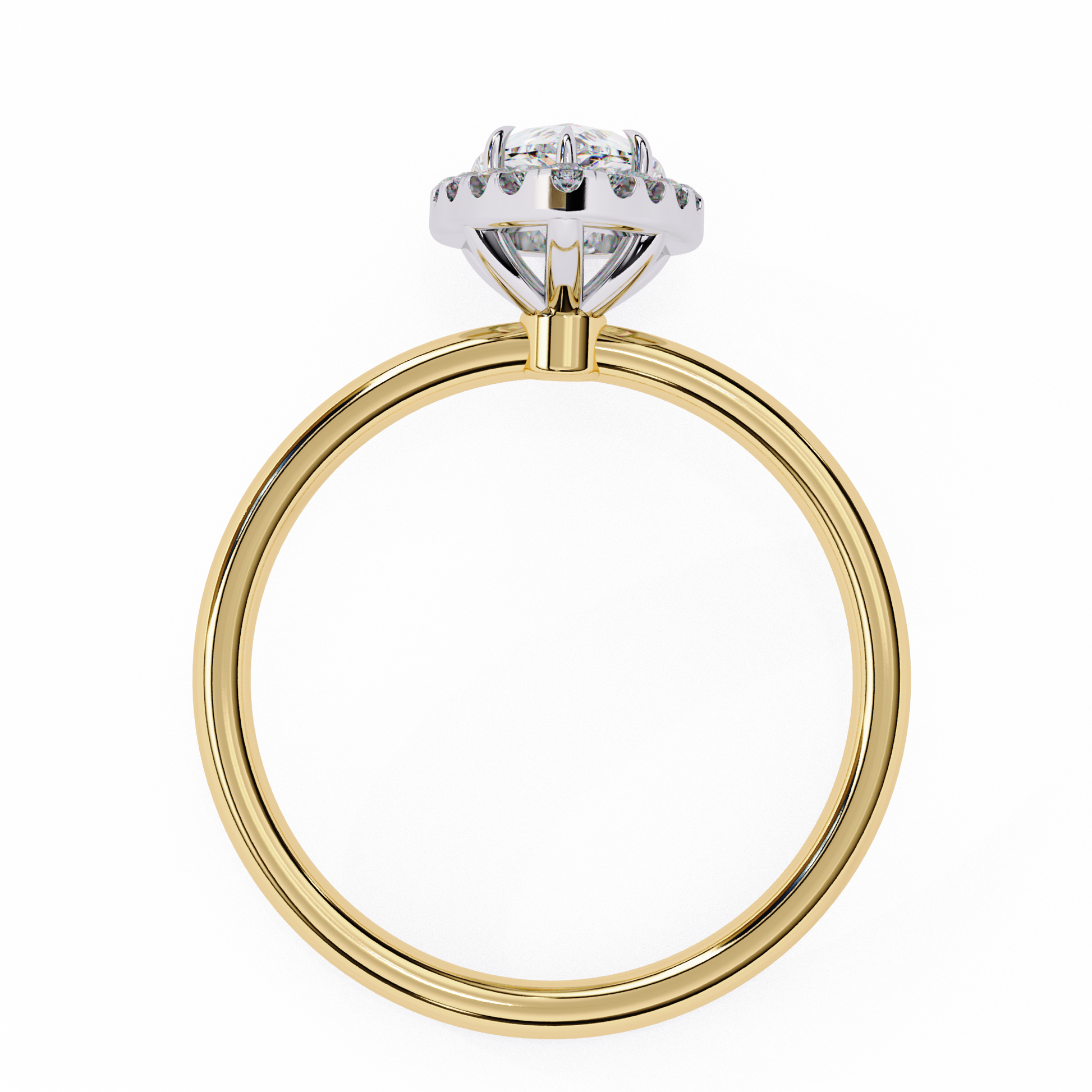 14K Yellow Gold