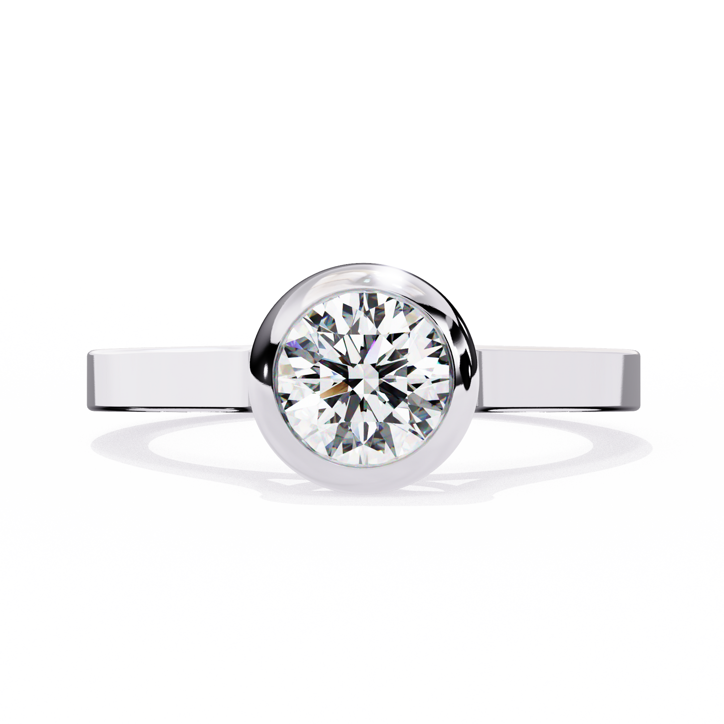 14K White Gold