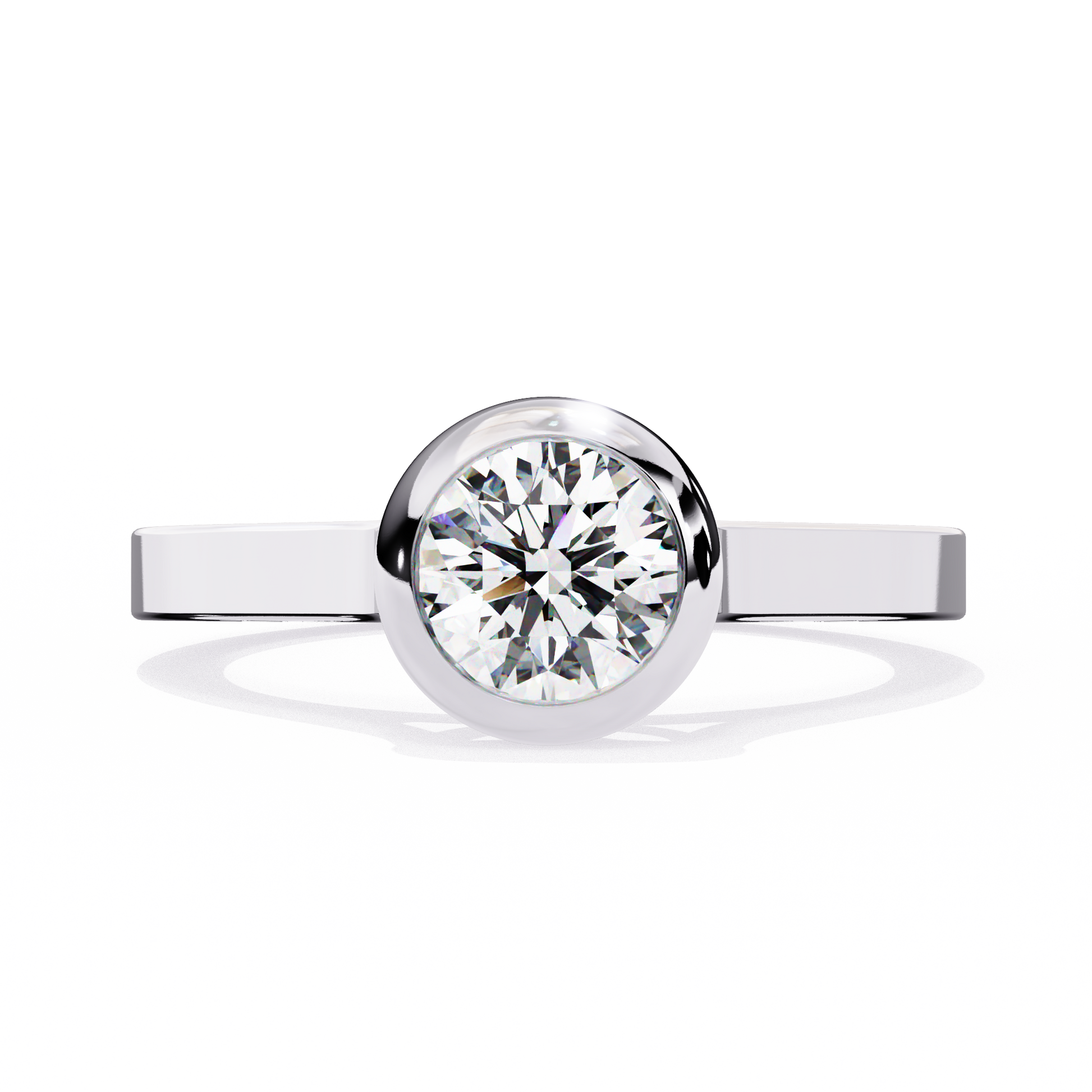 14K White Gold