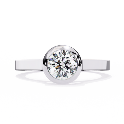 14K White Gold