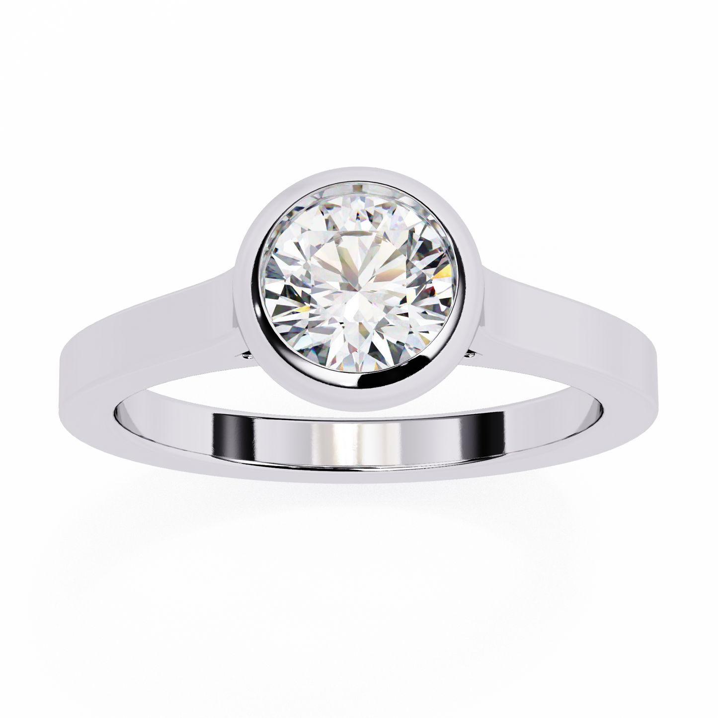 14K White Gold