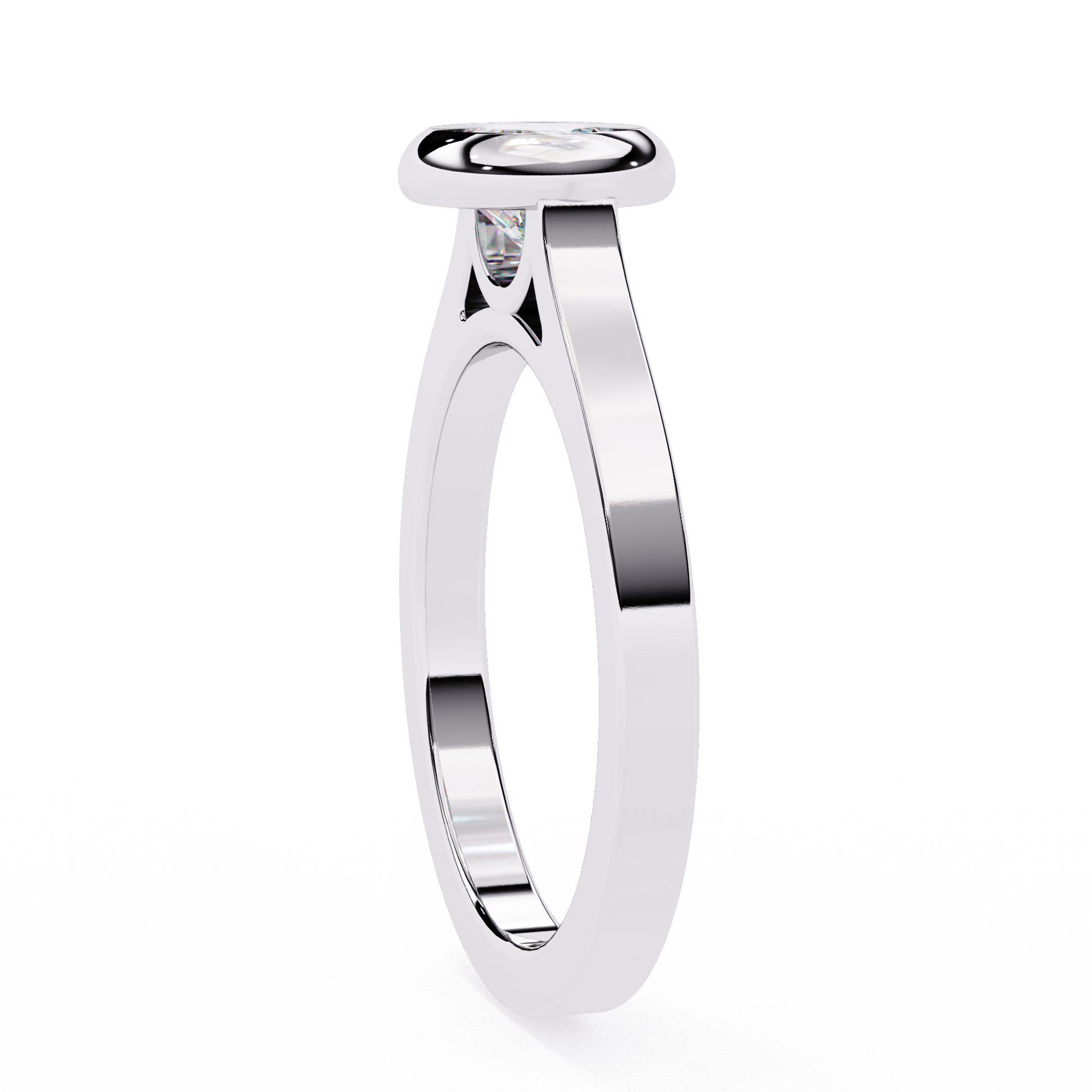 14K White Gold