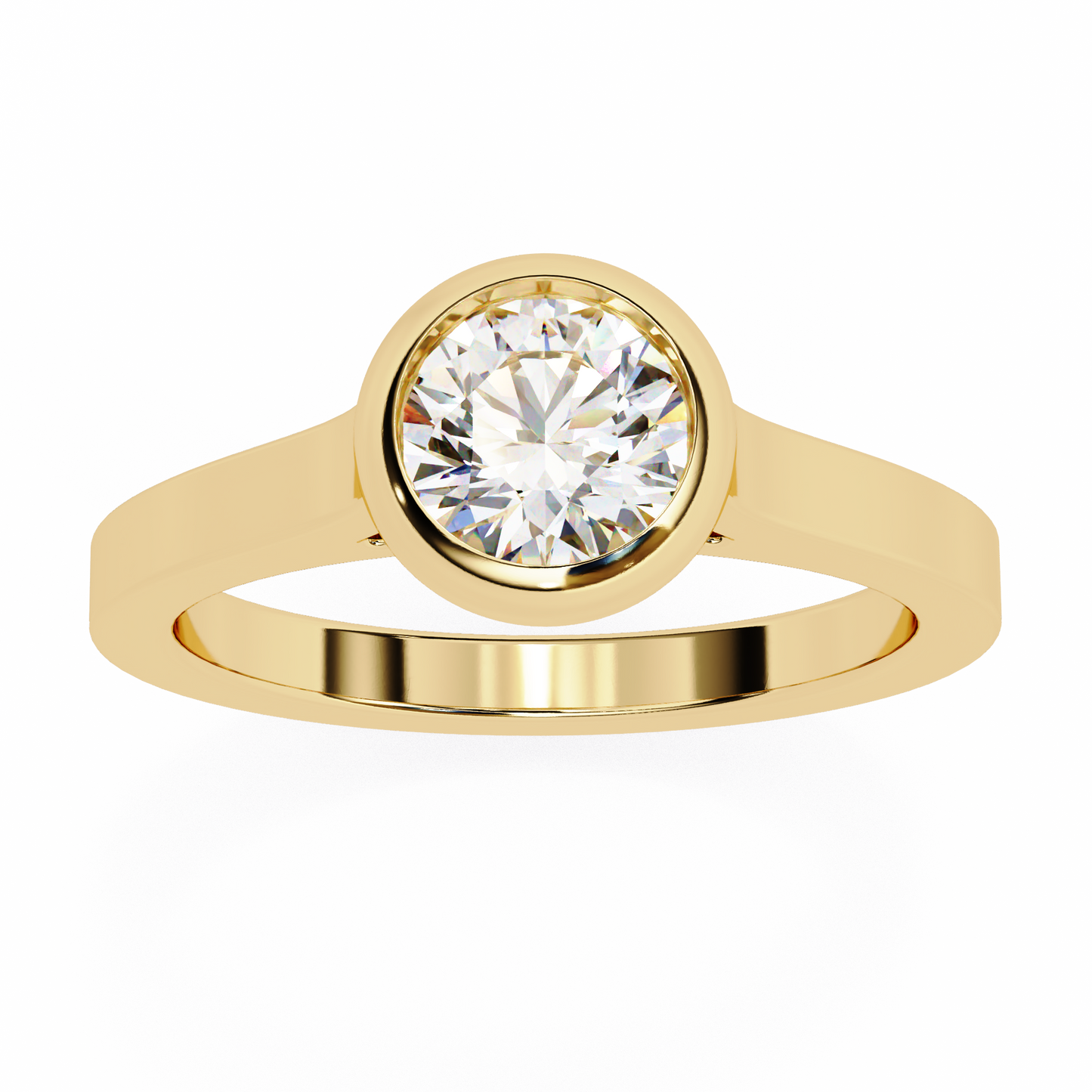 14K Yellow Gold