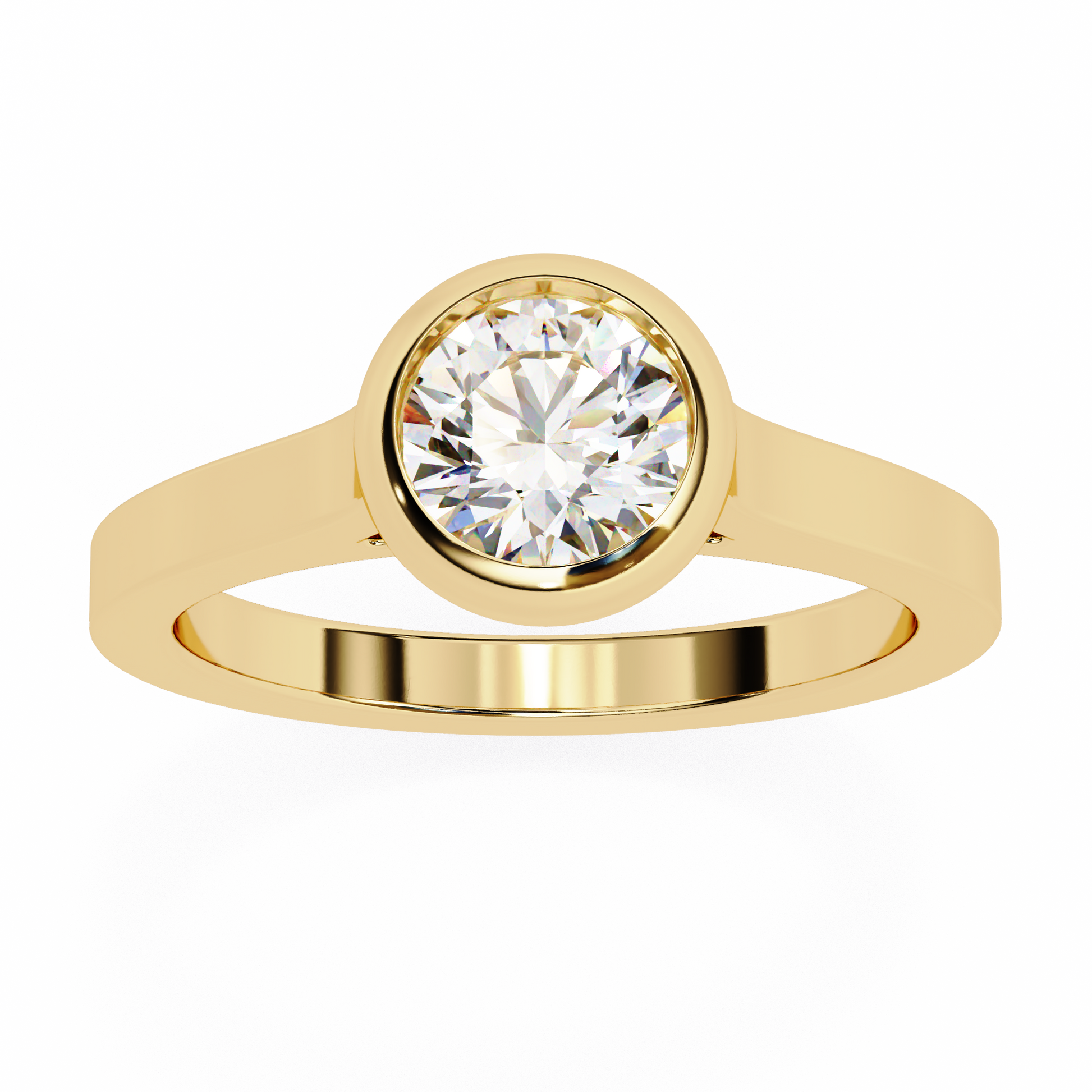 14K Yellow Gold