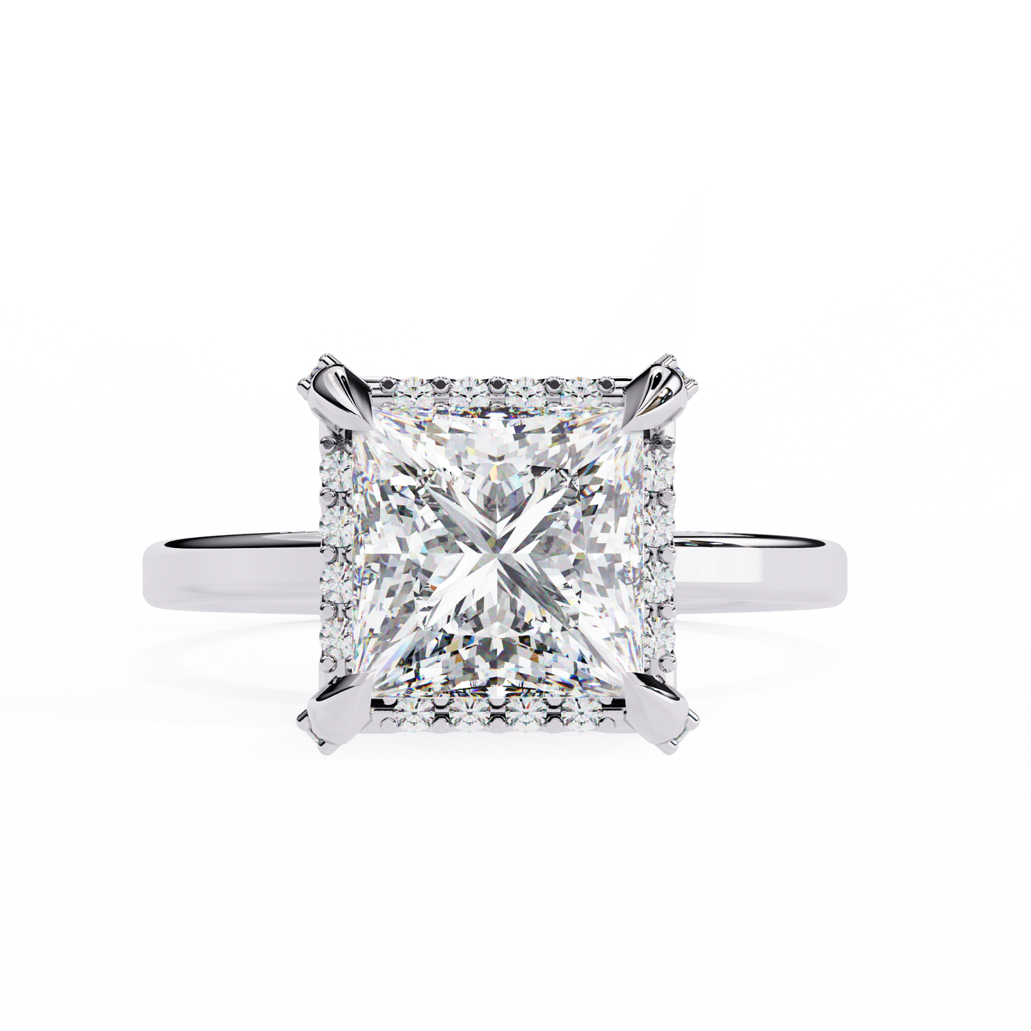 14K White Gold