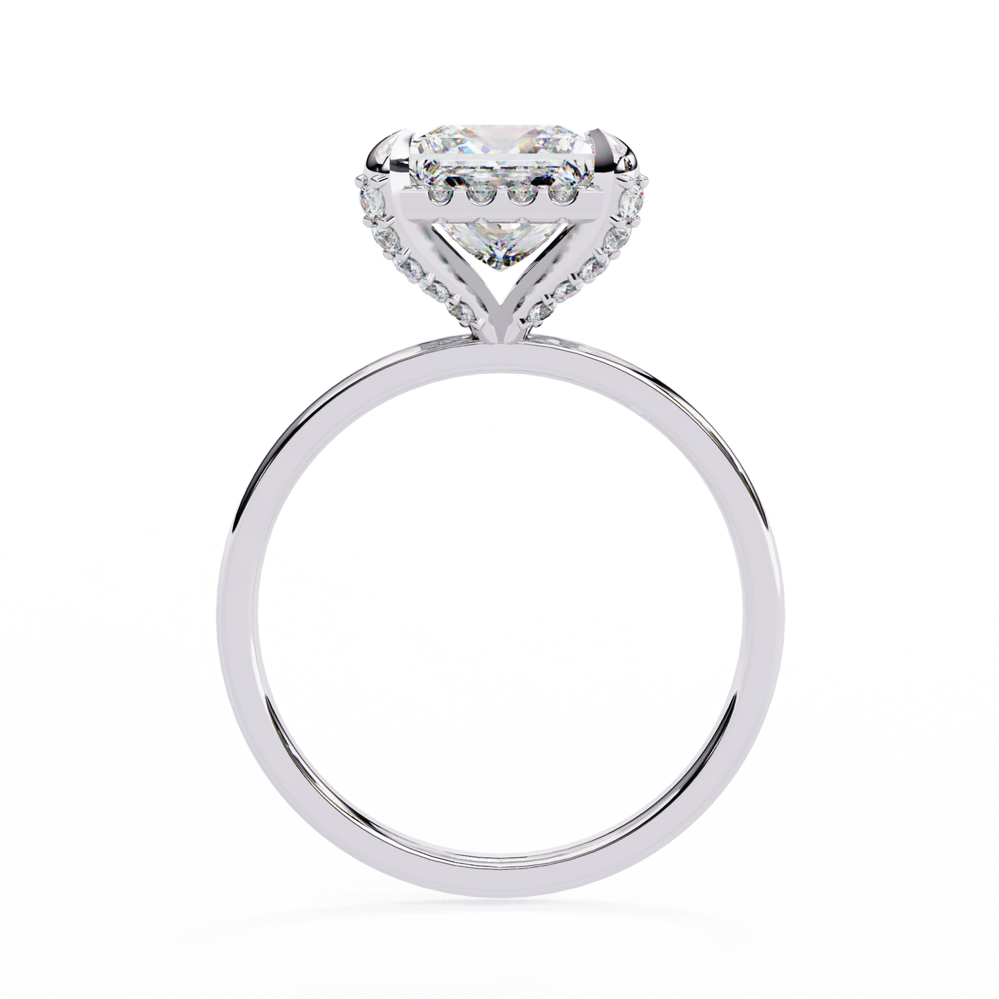 14K White Gold