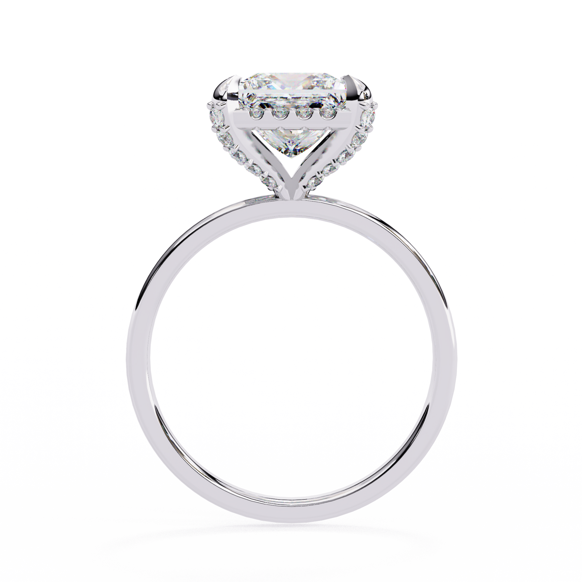 14K White Gold